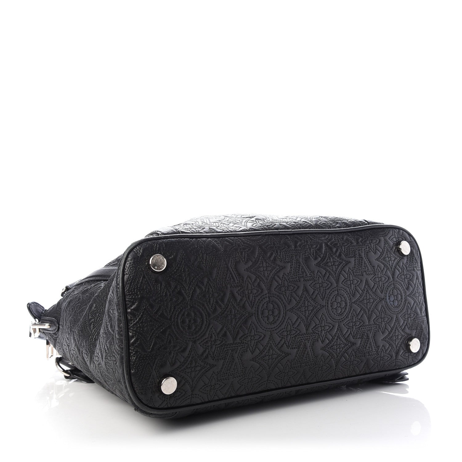 Louis Vuitton Monogram Lambskin Antheia Ixia PM Black 4 of 10