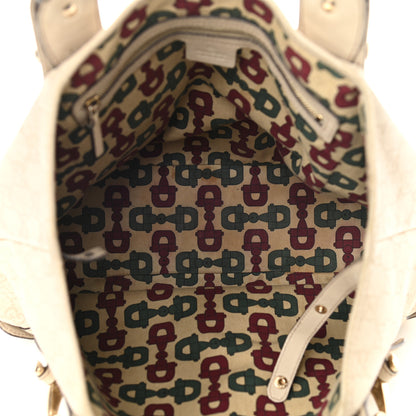 Gucci Guccissima Small Pelham Shoulder Bag Off White 5 of 17