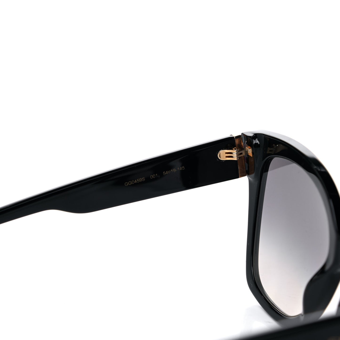 Acetate Square Frame Sunglasses GG0459S Black