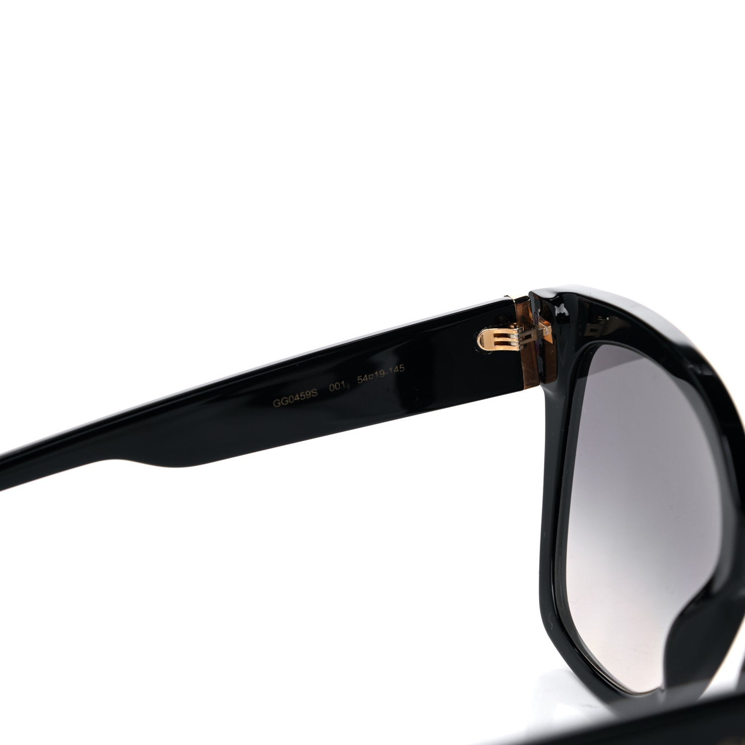 Gucci Acetate Square Frame Sunglasses GG0459S Black 6 of 7