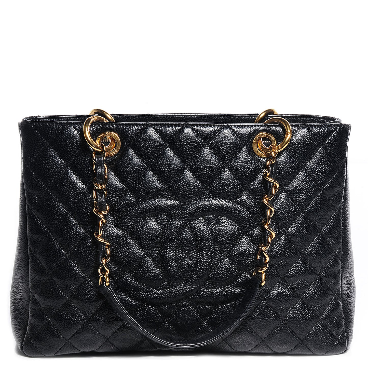 Caviar Grand Shopping Tote GST Black