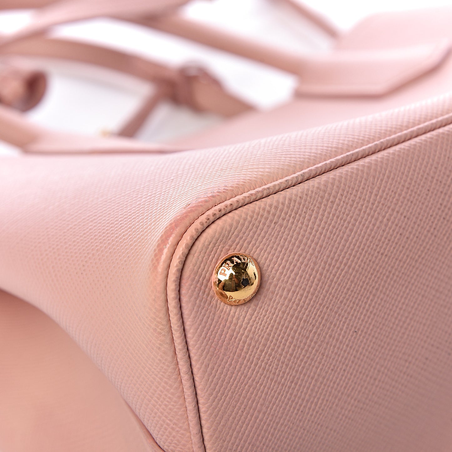 Saffiano Cuir Small Double Bag Pesco