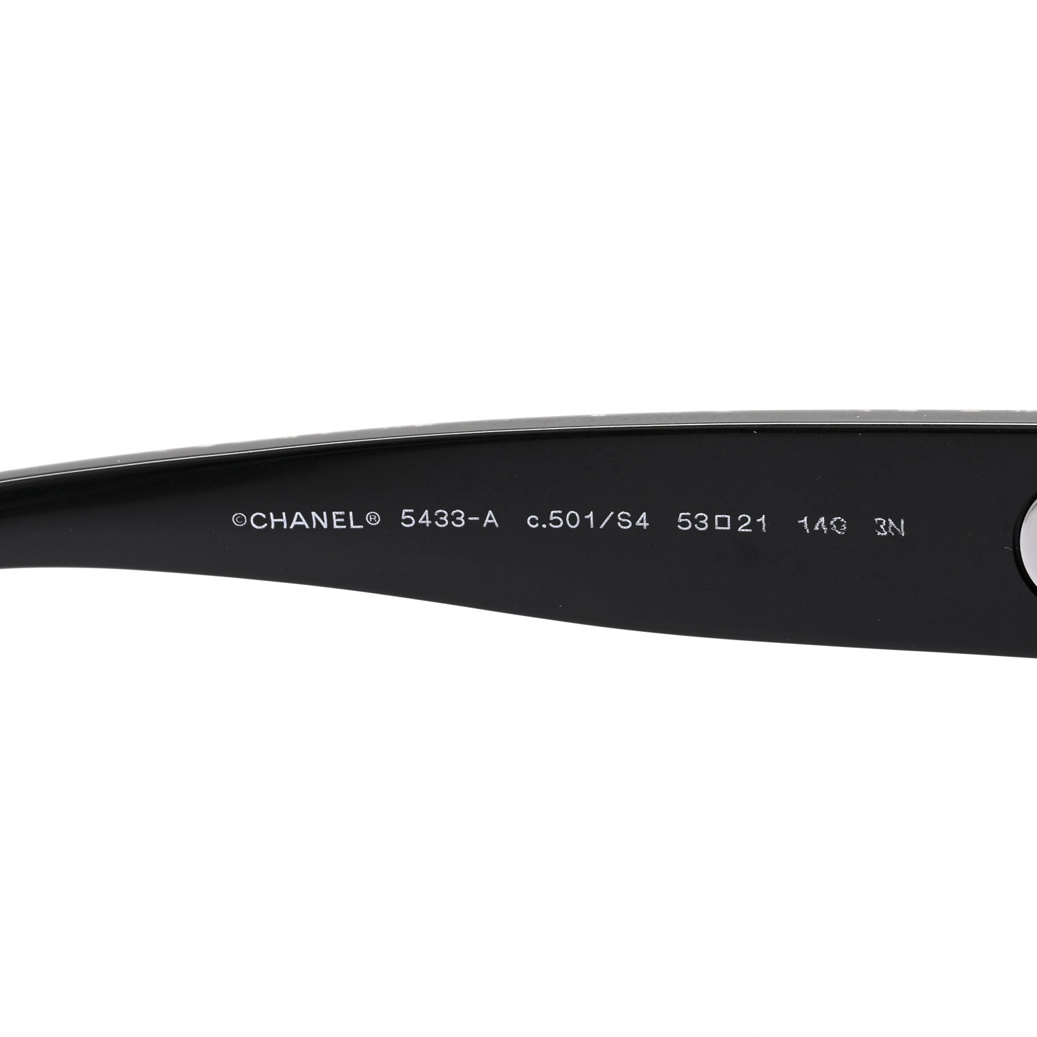 Chanel Acetate Pantos Sunglasses 5433 Black 5 of 6