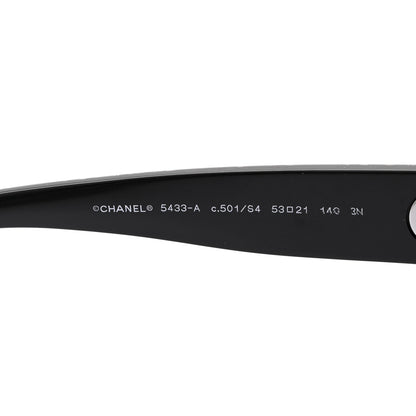 Chanel Acetate Pantos Sunglasses 5433 Black 5 of 6