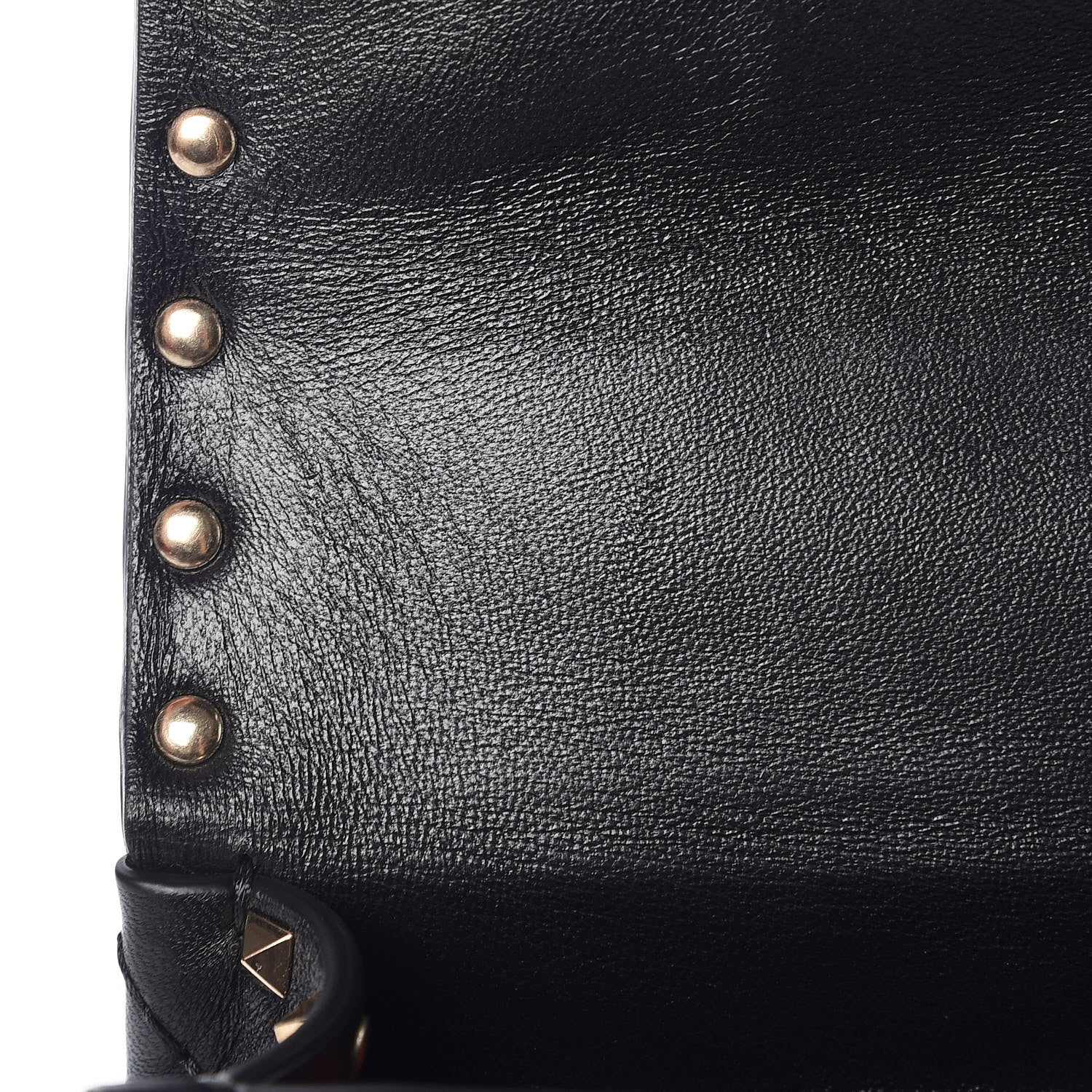 Valentino Garavani Lambskin Medium Rockstud Spike Shoulder Bag Black 8 of 10