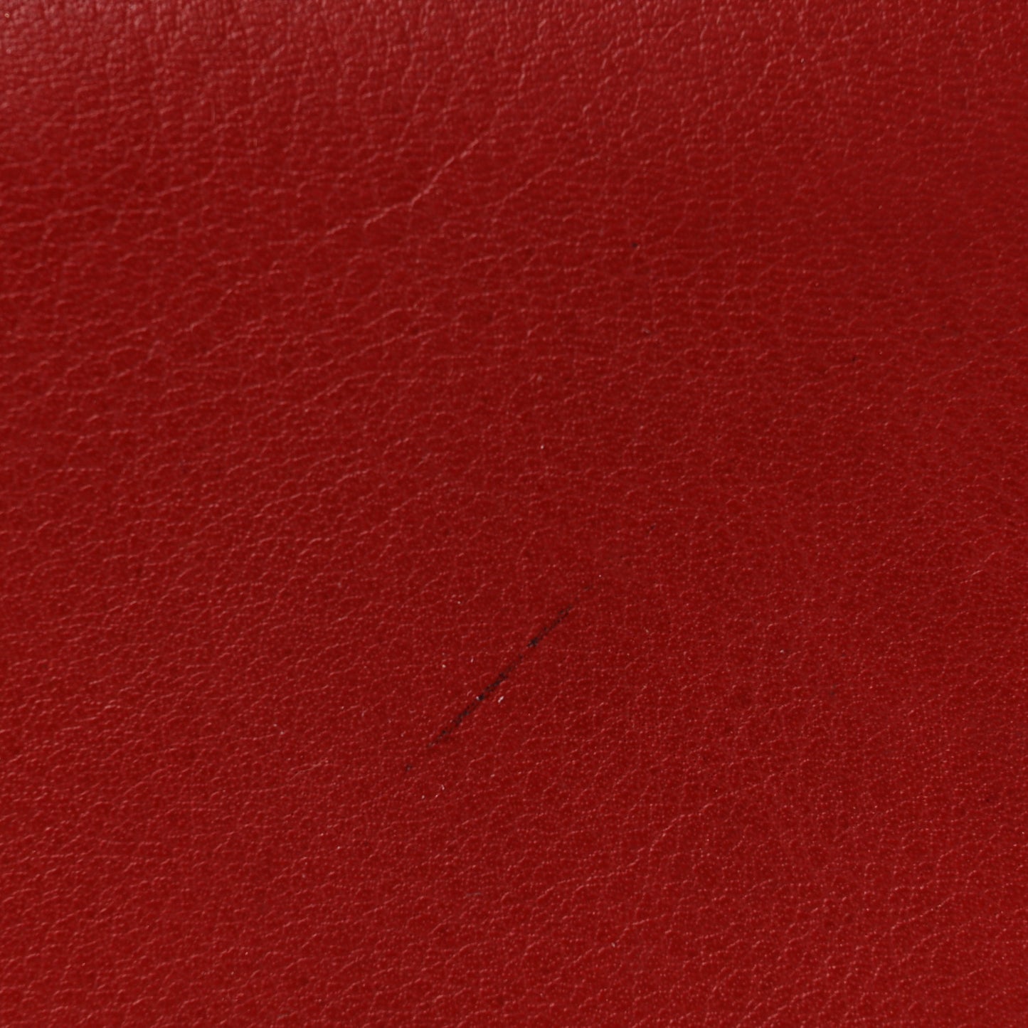 Haymarket Check Leather Zip Around Wallet Red