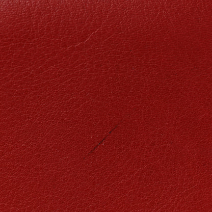 Burberry Haymarket Check Leather Zip Around Wallet Red 9 of 11