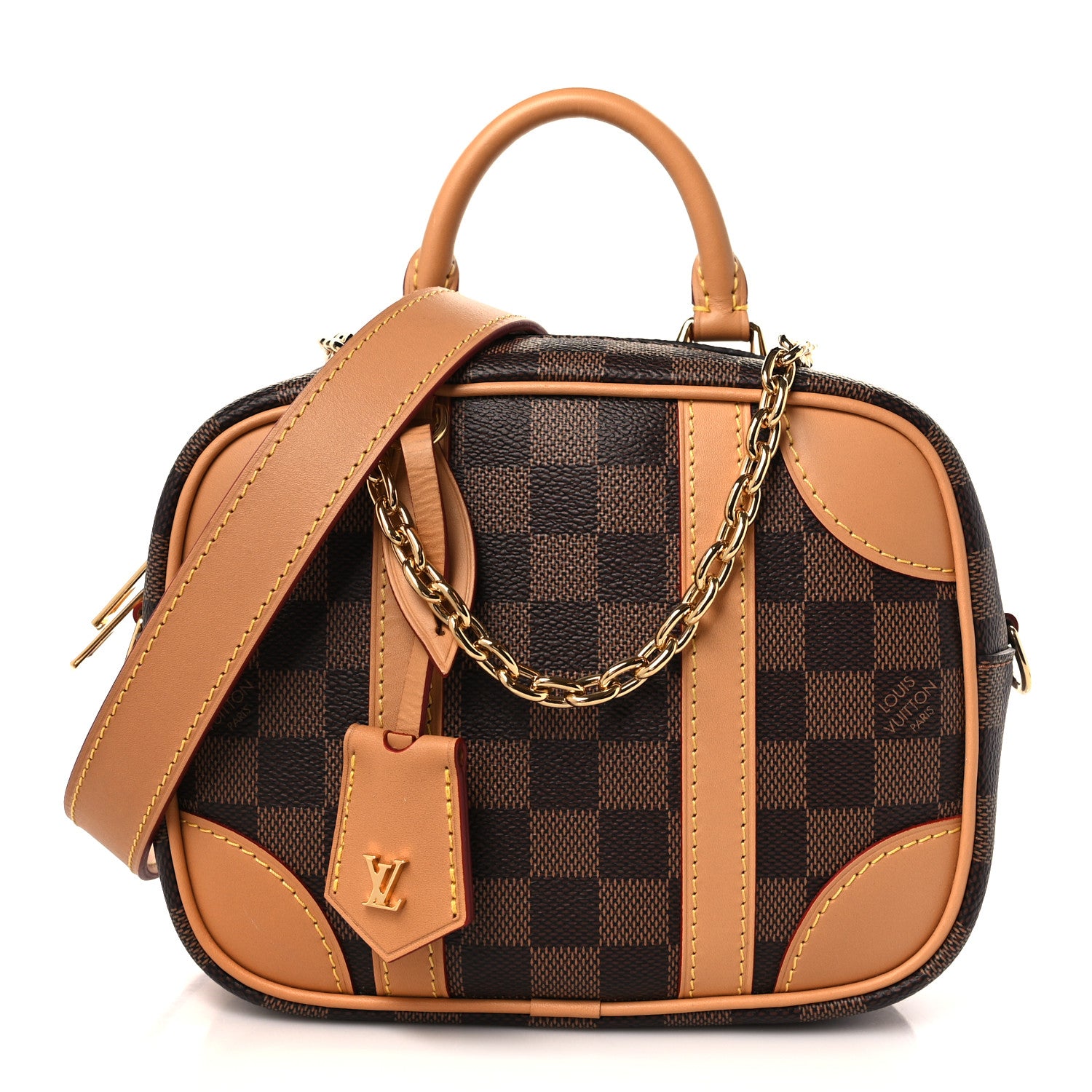 Louis Vuitton Damier Ebene Valisette Souple BB 1 of 7