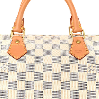 Louis Vuitton Damier Azur Speedy 30 8 of 12