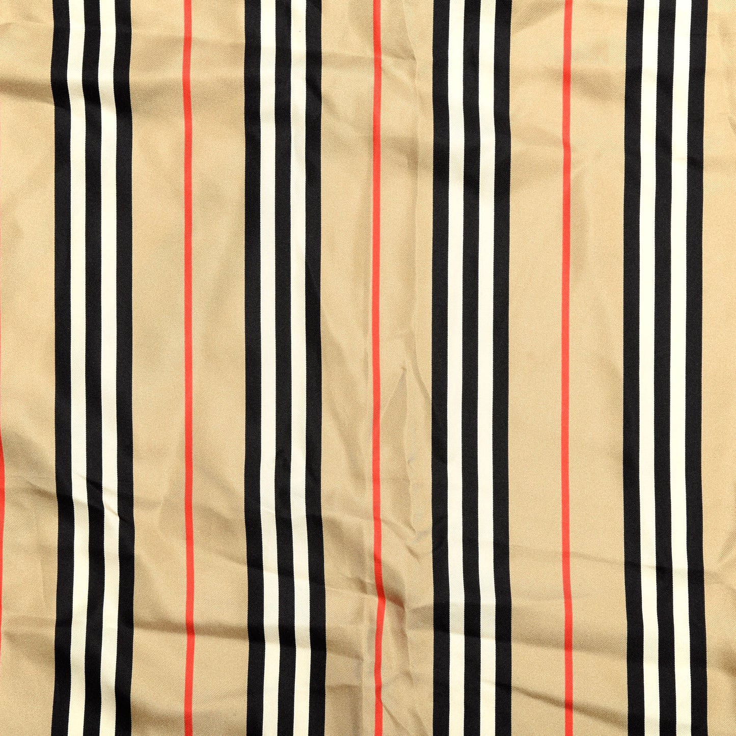 Silk Monogram Icon Check Print Scarf Archive Beige