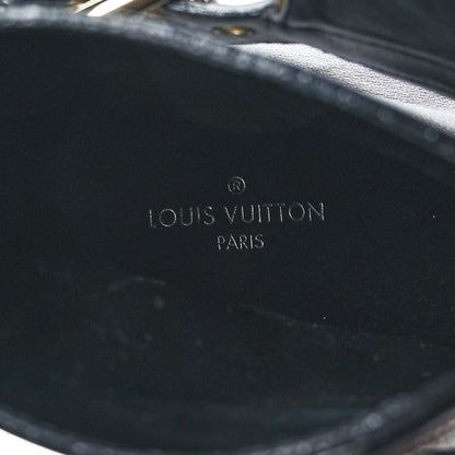 Louis Vuitton Calfskin Monogram Star Trail Ankle Boots 38 Black 8 of 9