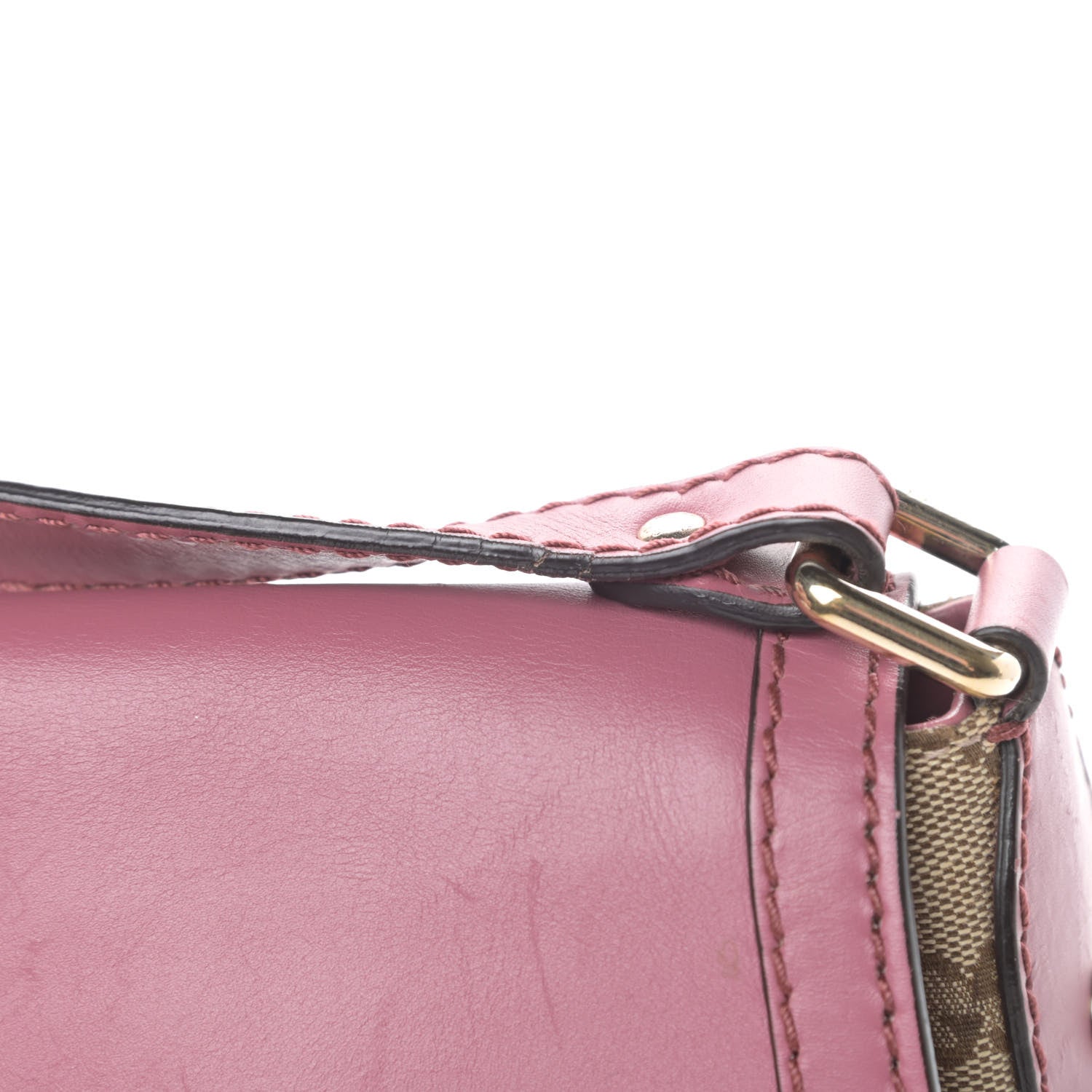 Gucci Monogram Techno Horsebit Large Shoulder Flap Bag Peonia Flower 15 of 18