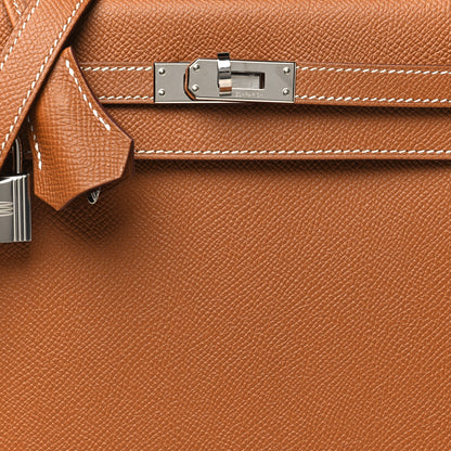 Hermes Epsom Kelly Sellier 25 Gold 8 of 10