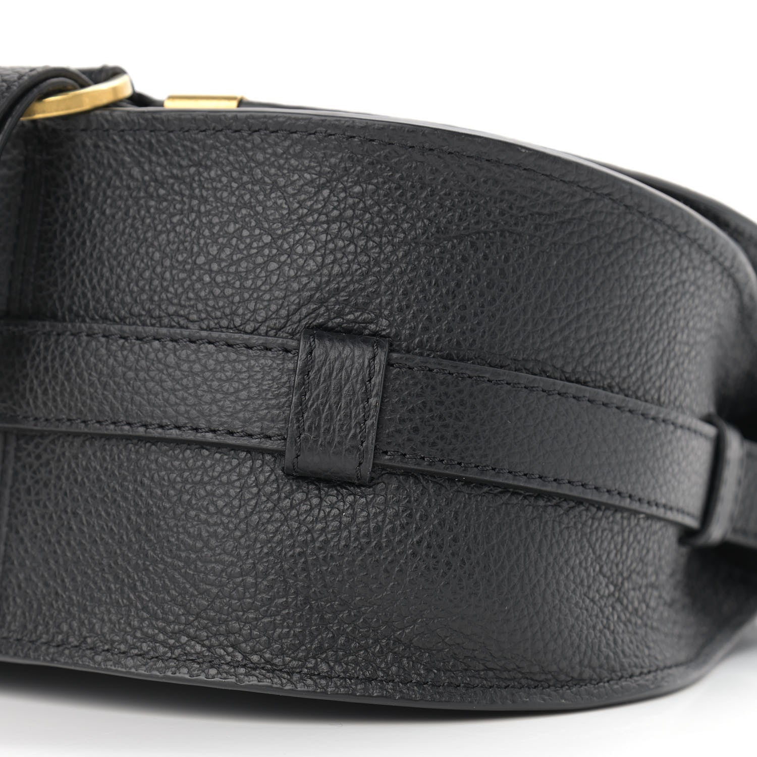 Chloe Calfskin Mini Marcie Round Crossbody Bag Black 10 of 10