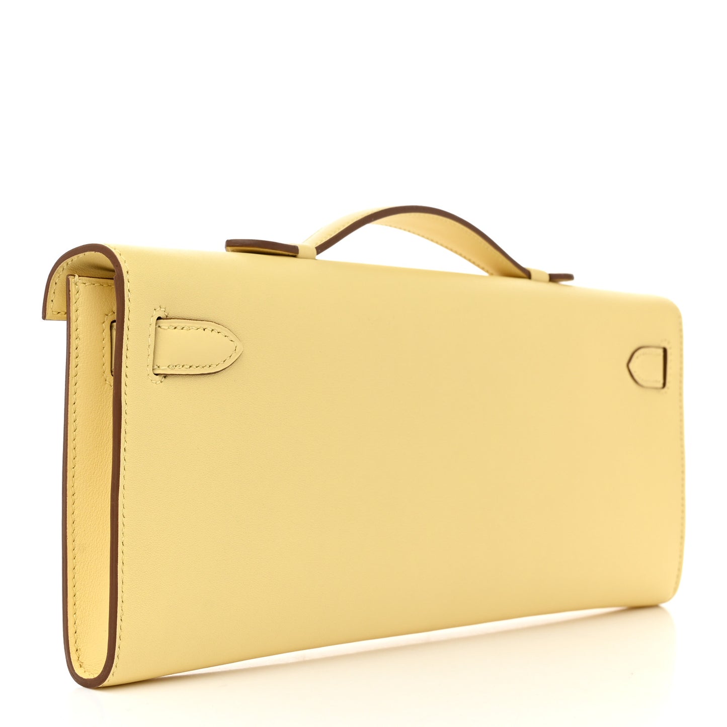 Swift Kelly Cut Clutch Pochette Jaune Poussin