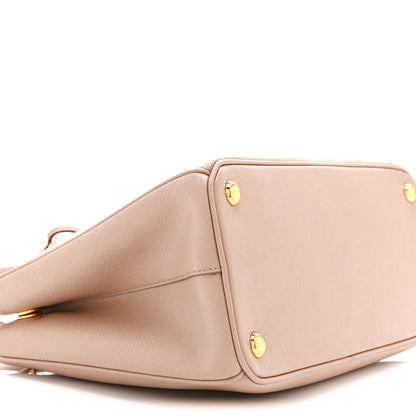 Prada Saffiano Lux Small Galleria Double Zip Tote Cipria 11 of 13