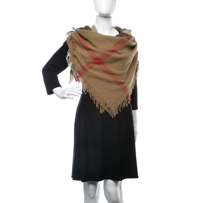 Burberry Merino Wool House Check Fringe Lightweight Scarf 2 of 6