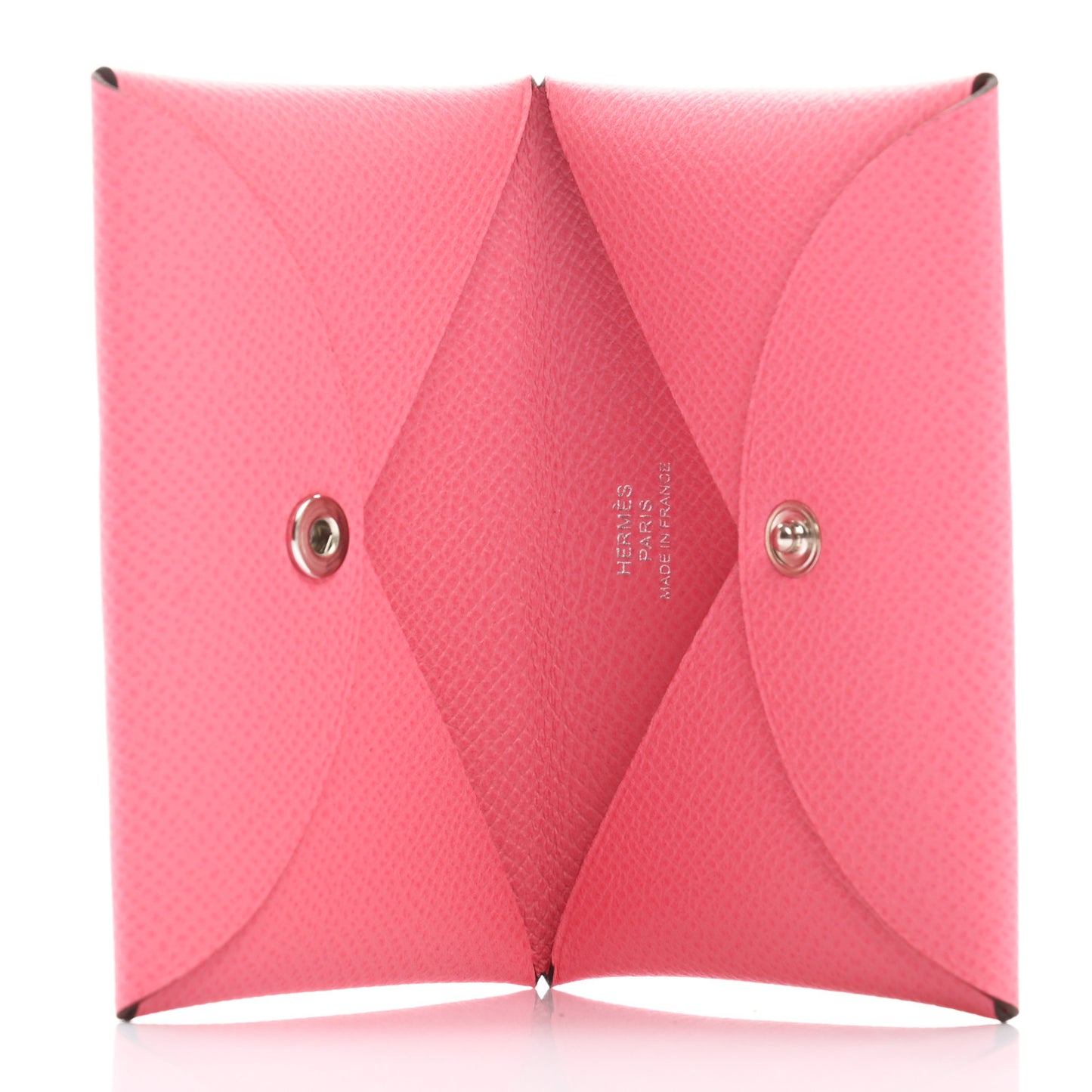 Epsom Calvi Card Case Rose Azalee