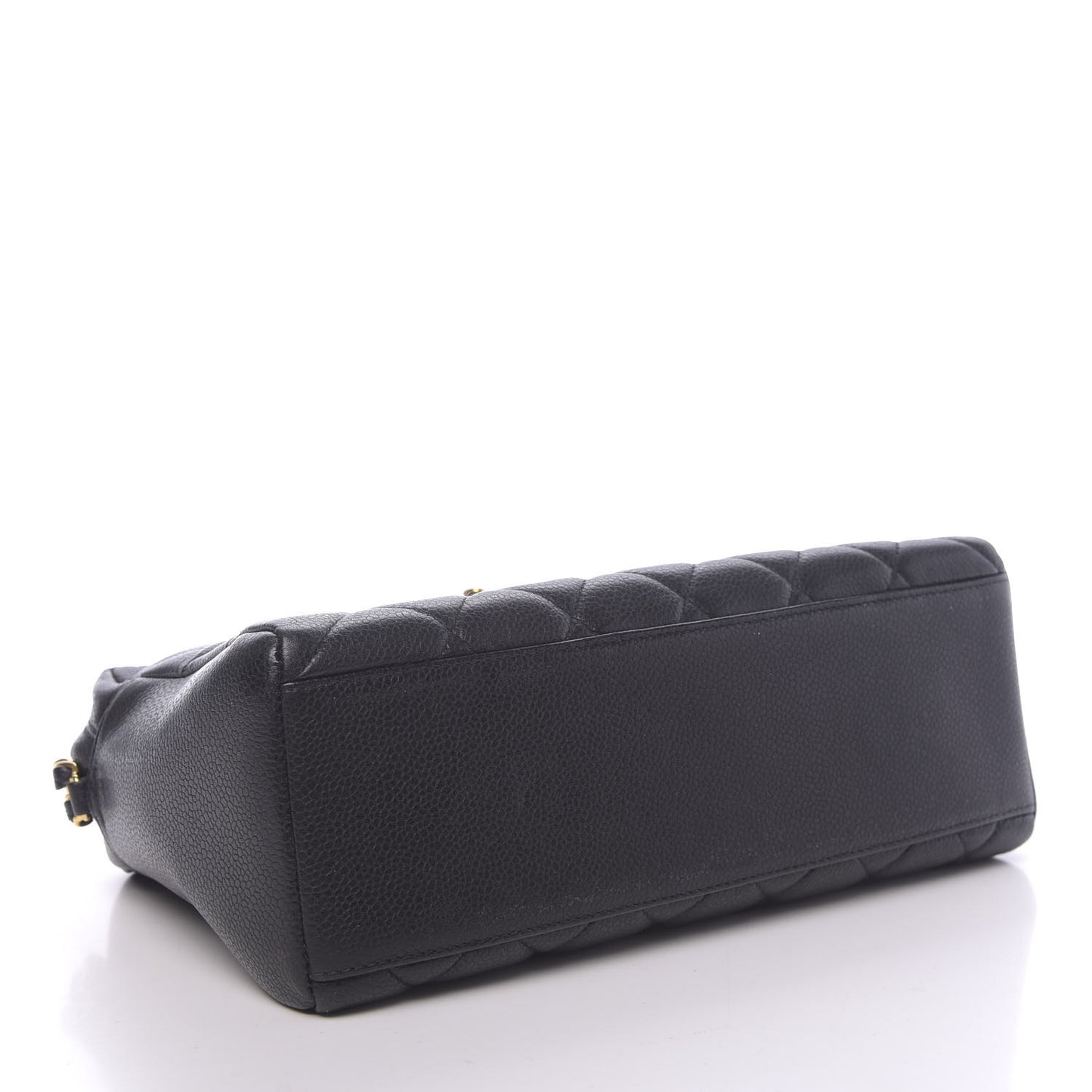 Caviar Quilted Camera Case Black