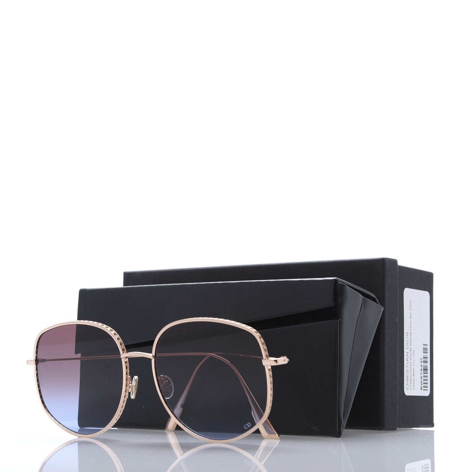Christian Dior Metal Dior By Dior 2 Sunglasses Rose Gold 9 of 9