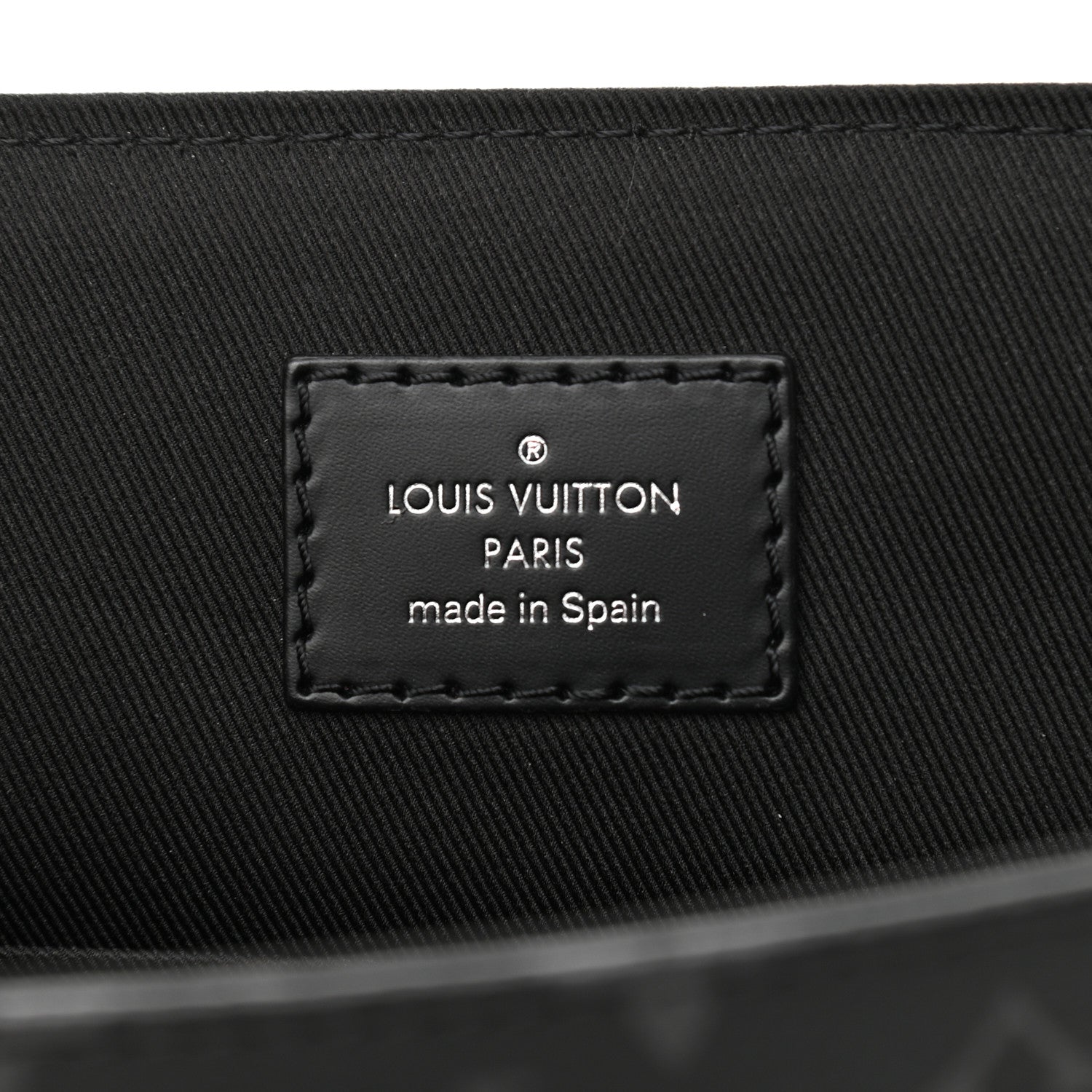 Louis Vuitton Monogram Eclipse District PM Black 6 of 9