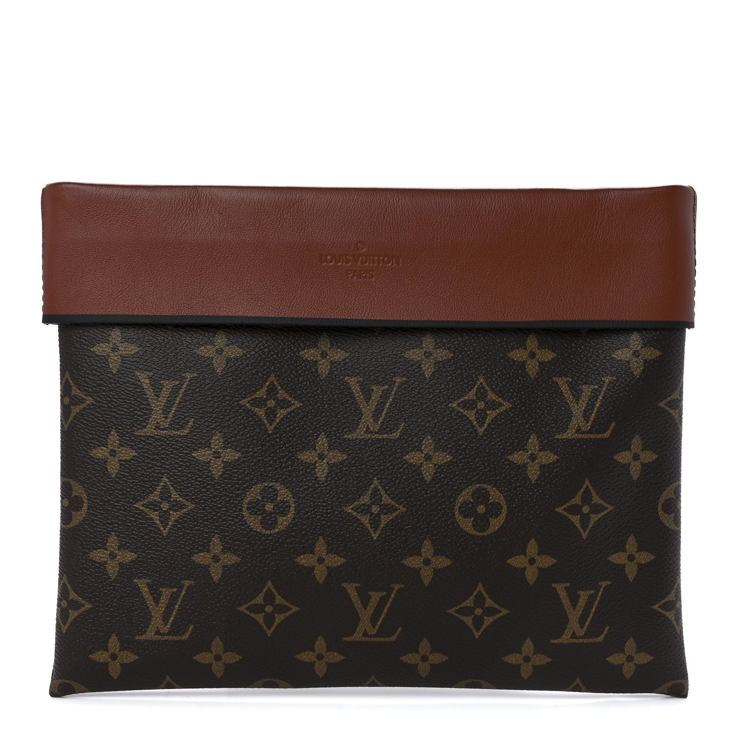 Louis Vuitton Monogram Tuileries Pochette Caramel 1 of 11