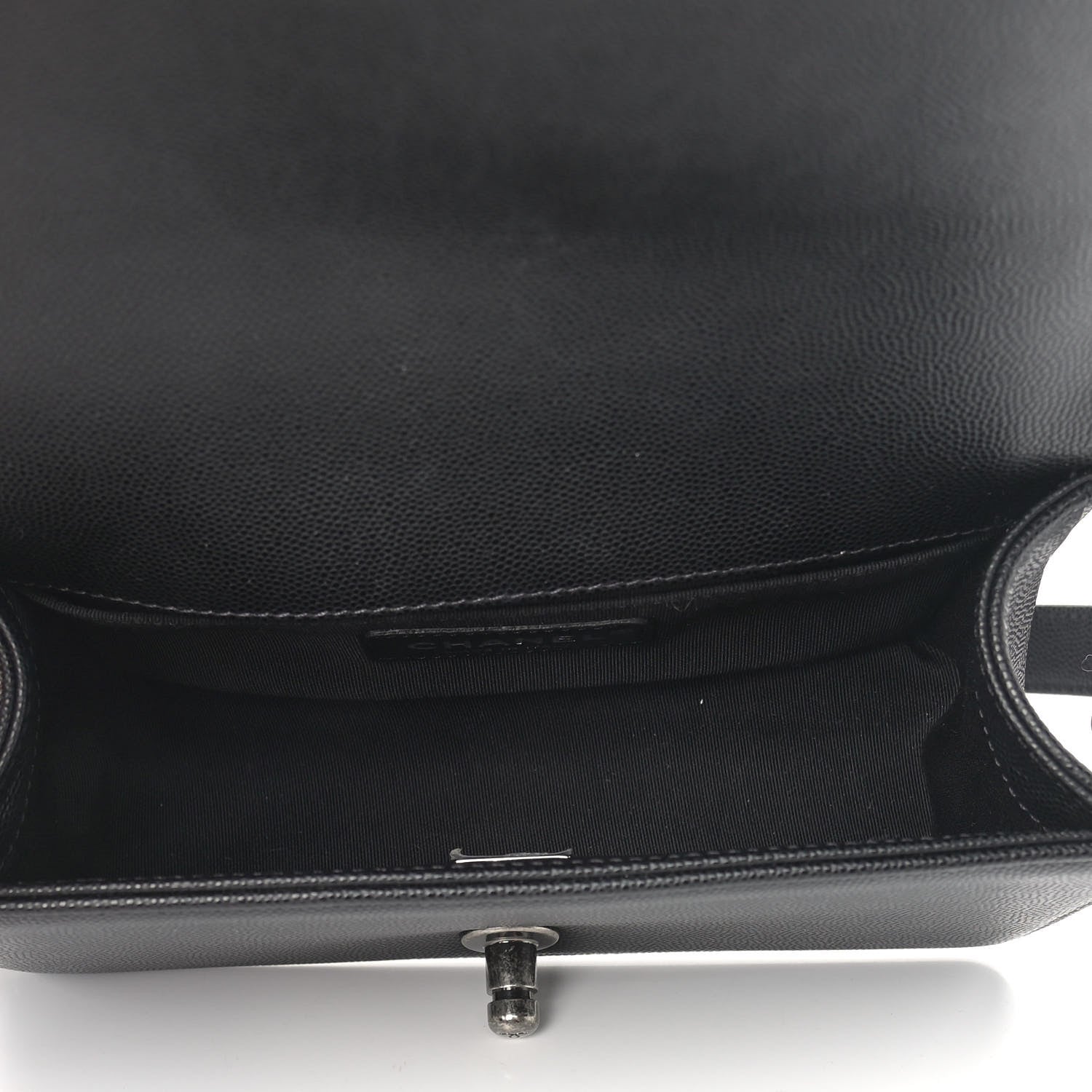 Chanel Caviar Quilted Small Boy Flap Black 5 of 9