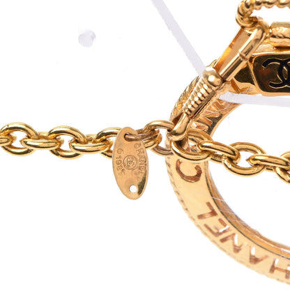 Chanel Pearl Loupe Magnifying Glass Necklace Gold 5 of 7