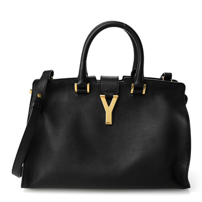 Saint Laurent Calfskin Small Classic Y Cabas Black 1 of 10