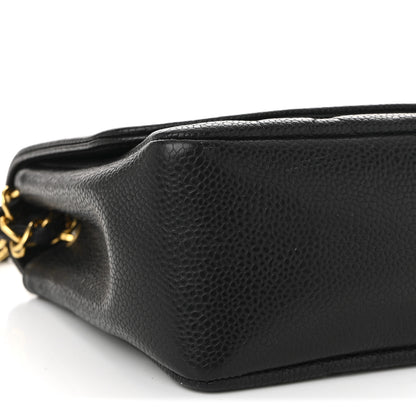 Chanel Caviar Quilted Small Single Flap Black 10 of 11