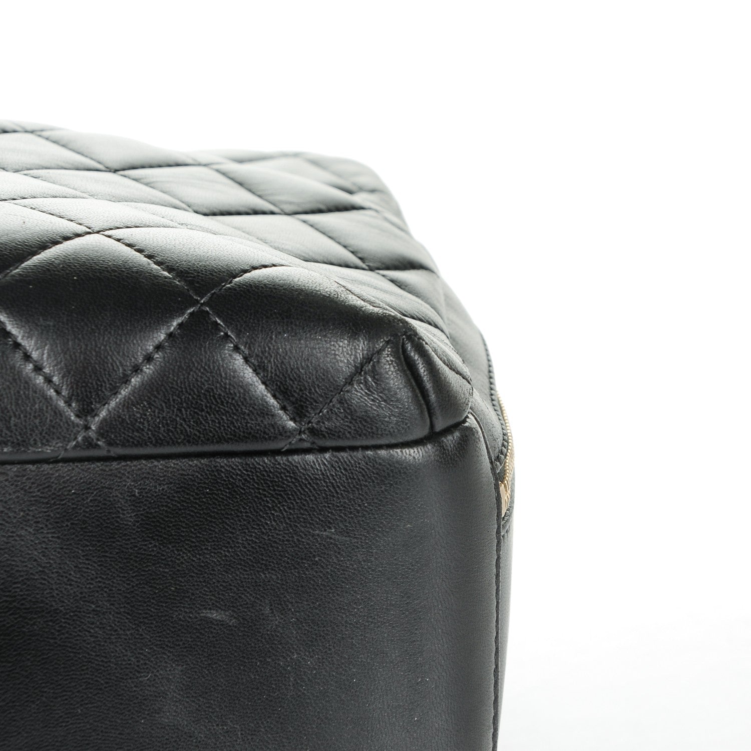 Chanel Lambskin Quilted Trendy CC Bowling Bag Black 11 of 13