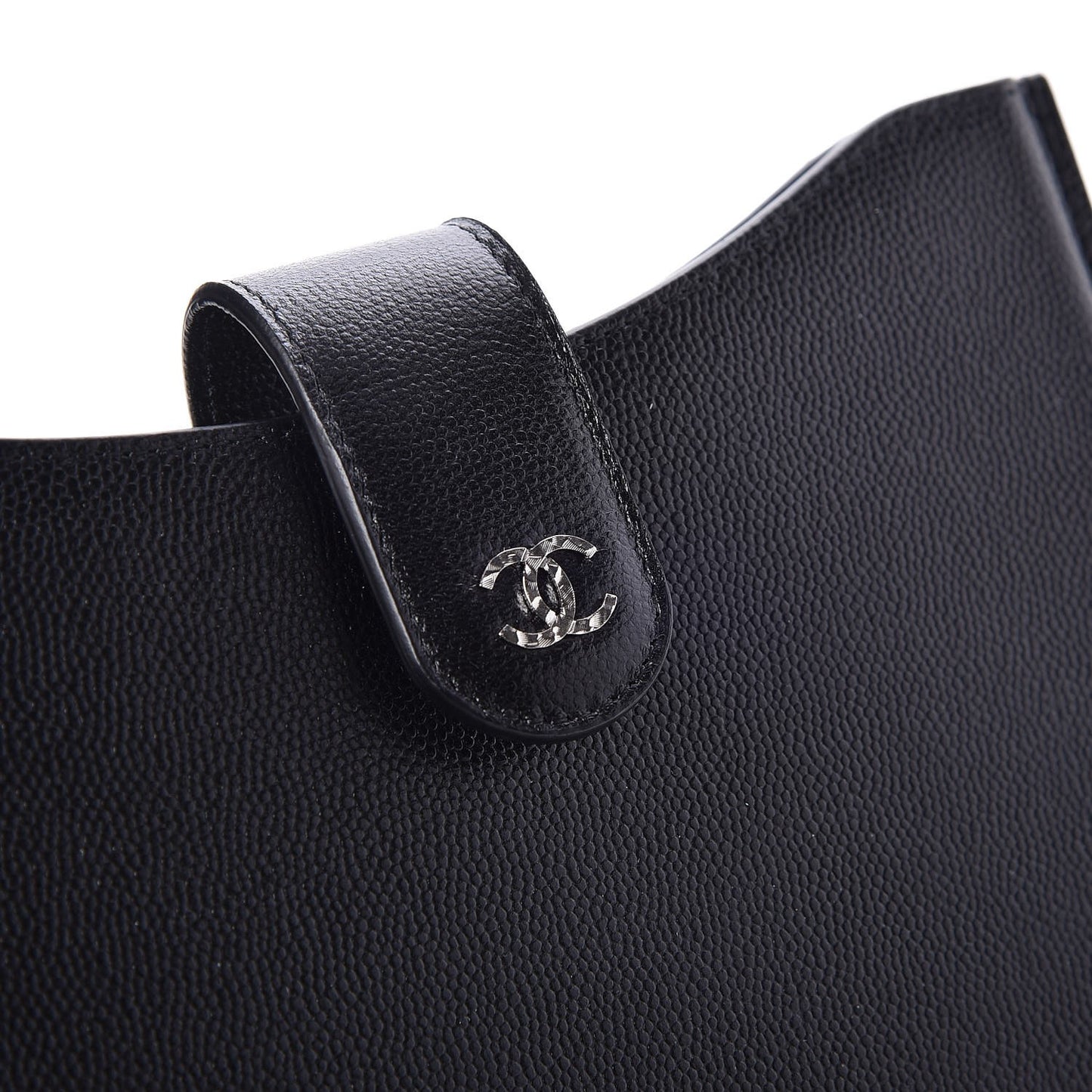 Caviar iPad Case Crossbody Black