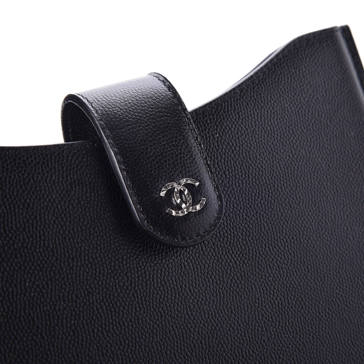 Chanel Caviar iPad Case Crossbody Black 6 of 10