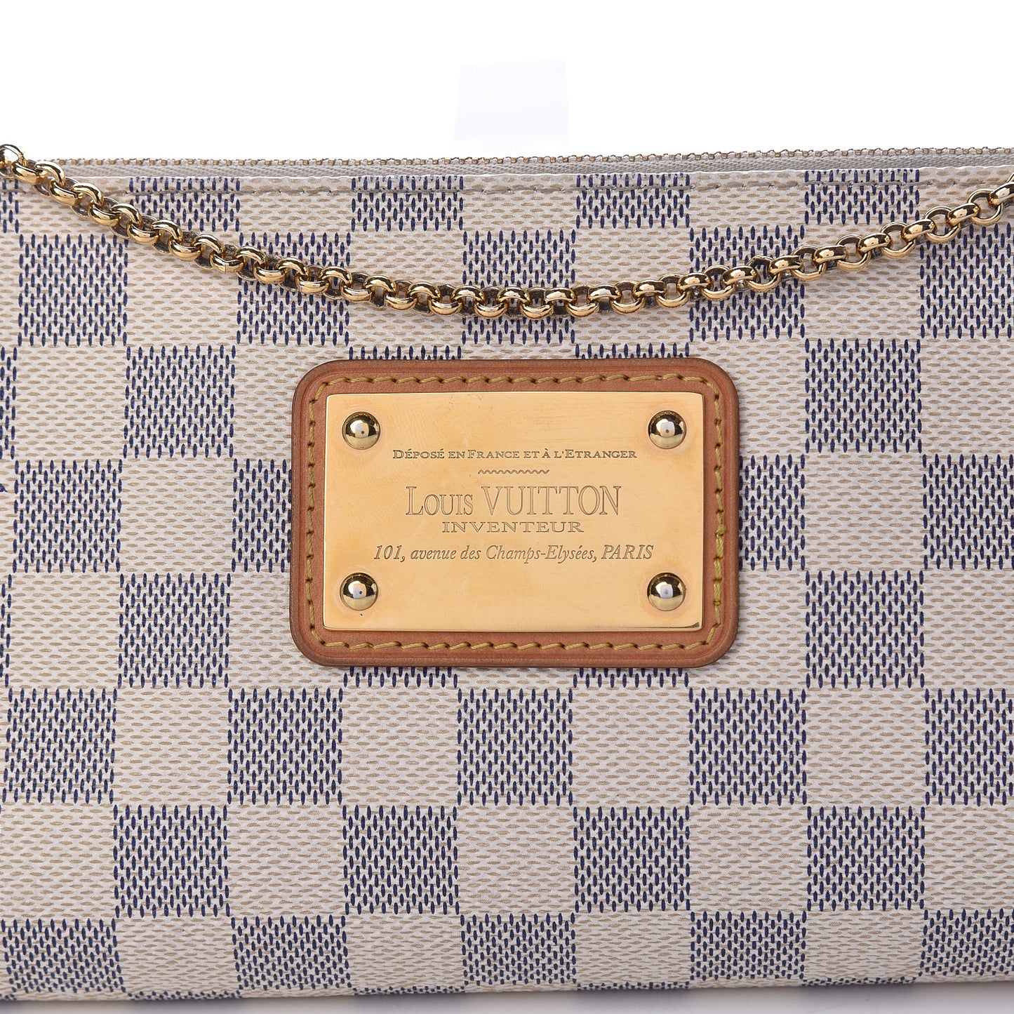 Damier Azur Eva Clutch