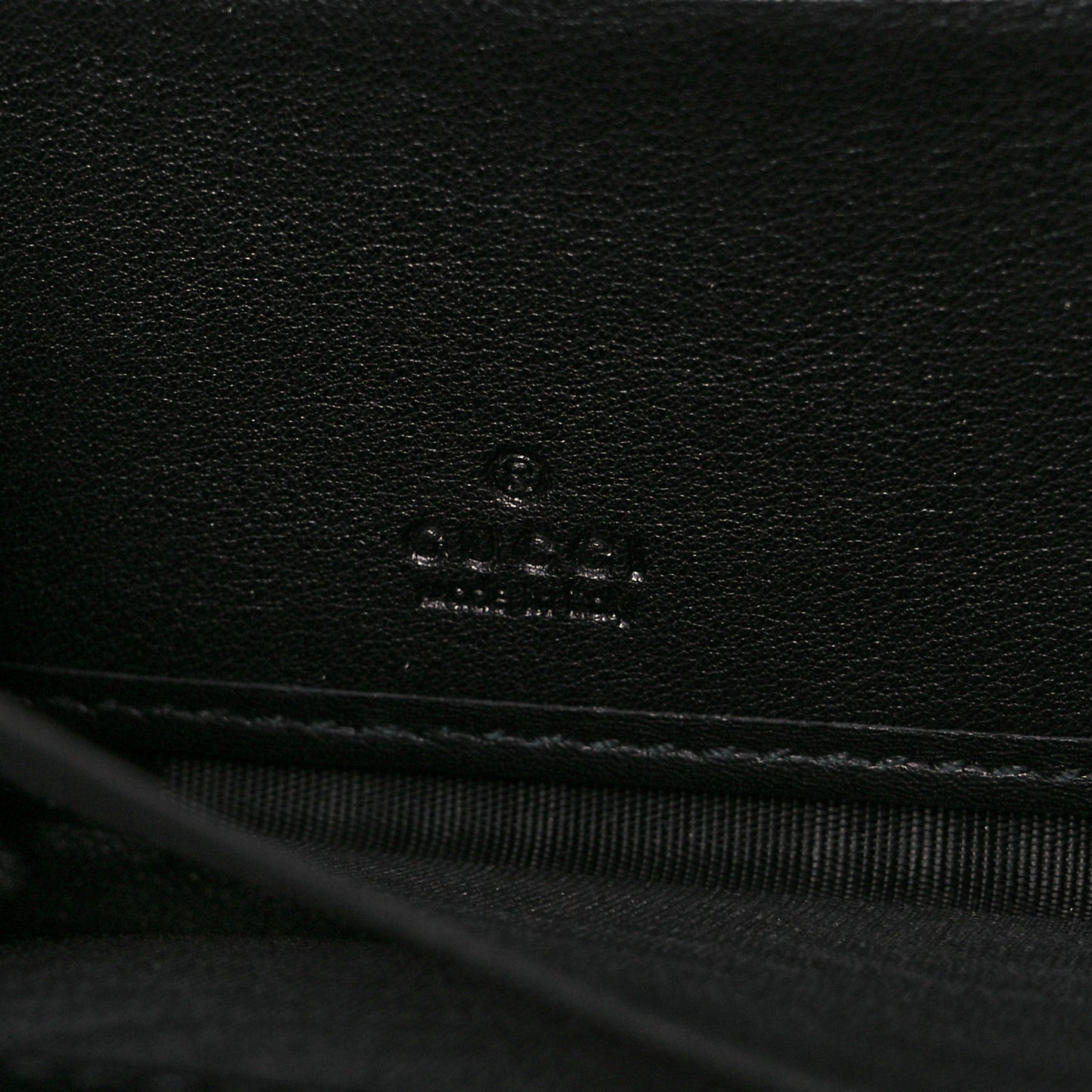 Patent Calfskin Soho Zip Around Wallet Black