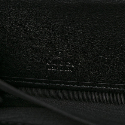 Gucci Patent Calfskin Soho Zip Around Wallet Black 6 of 9