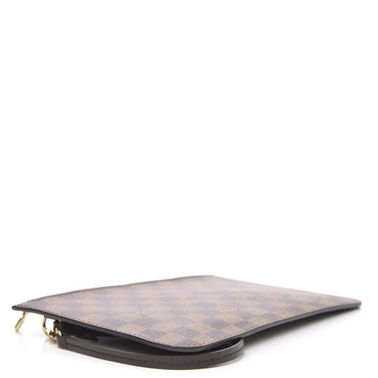 Louis Vuitton Damier Ebene Neverfull MM GM Pochette Rose Ballerine 4 of 10
