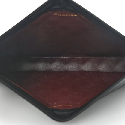 Chanel Lambskin Quilted CC Large Clutch Black 5 of 11