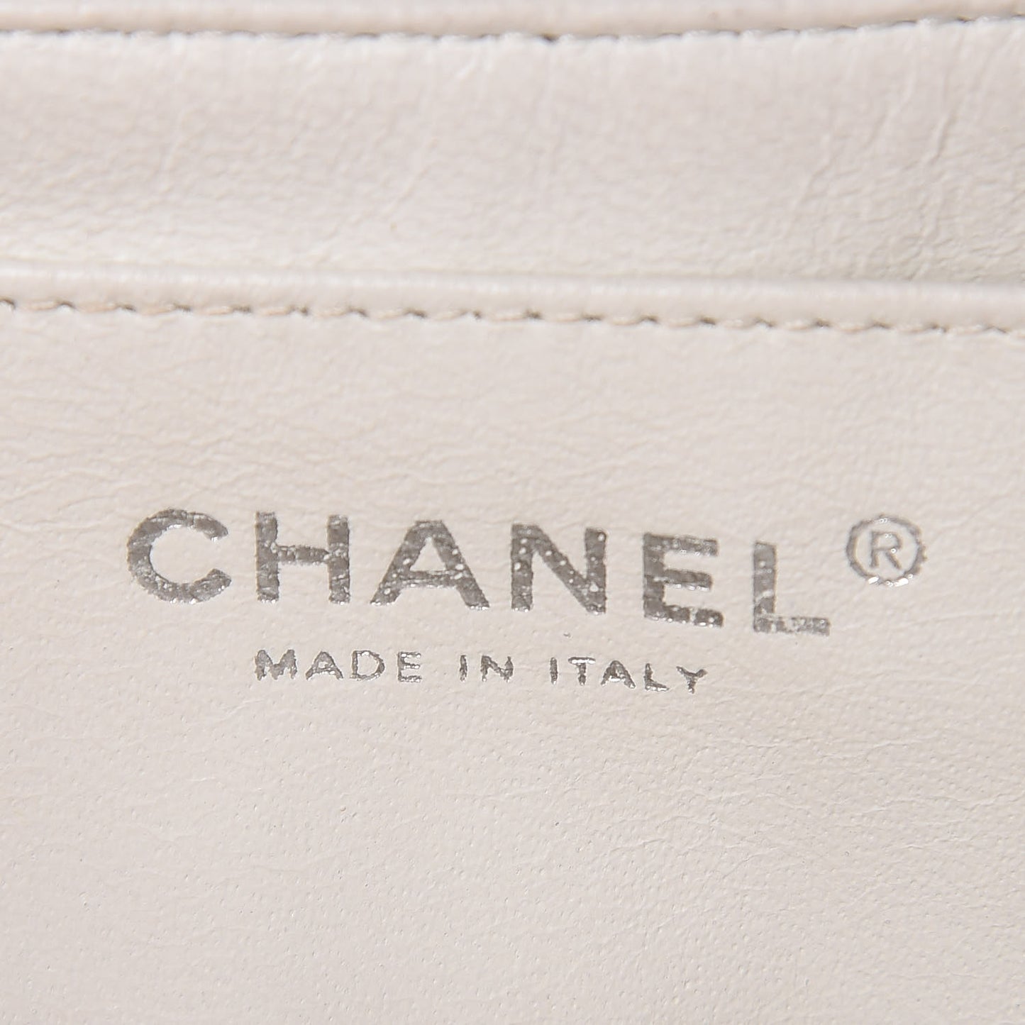 Caviar Quilted Jumbo Single Flap White