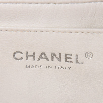 Chanel Caviar Quilted Jumbo Single Flap White 8 of 14