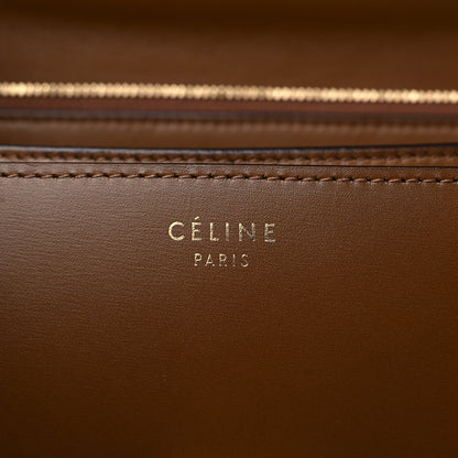 Celine Box Calfskin Medium Classic Box Flap Bag Camel 6 of 10