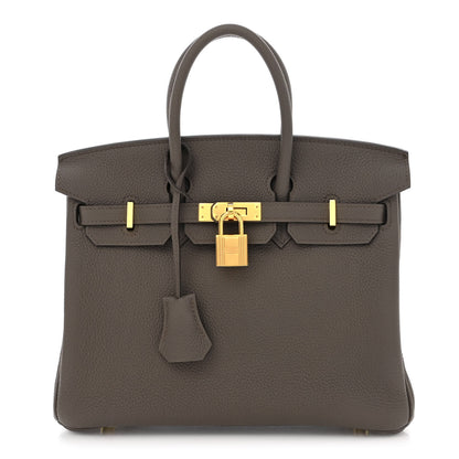 Hermes Togo Birkin 25 Etain 1 of 11