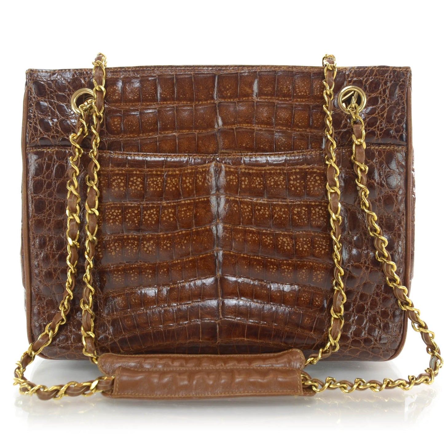 Alligator Tote Brown