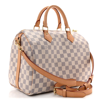 Louis Vuitton Damier Azur Speedy Bandouliere 30 3 of 13