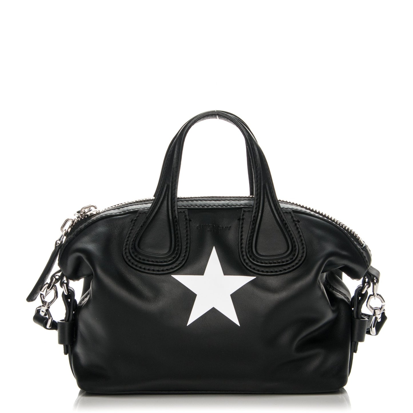 Waxed Calfskin Micro Nightingale Black