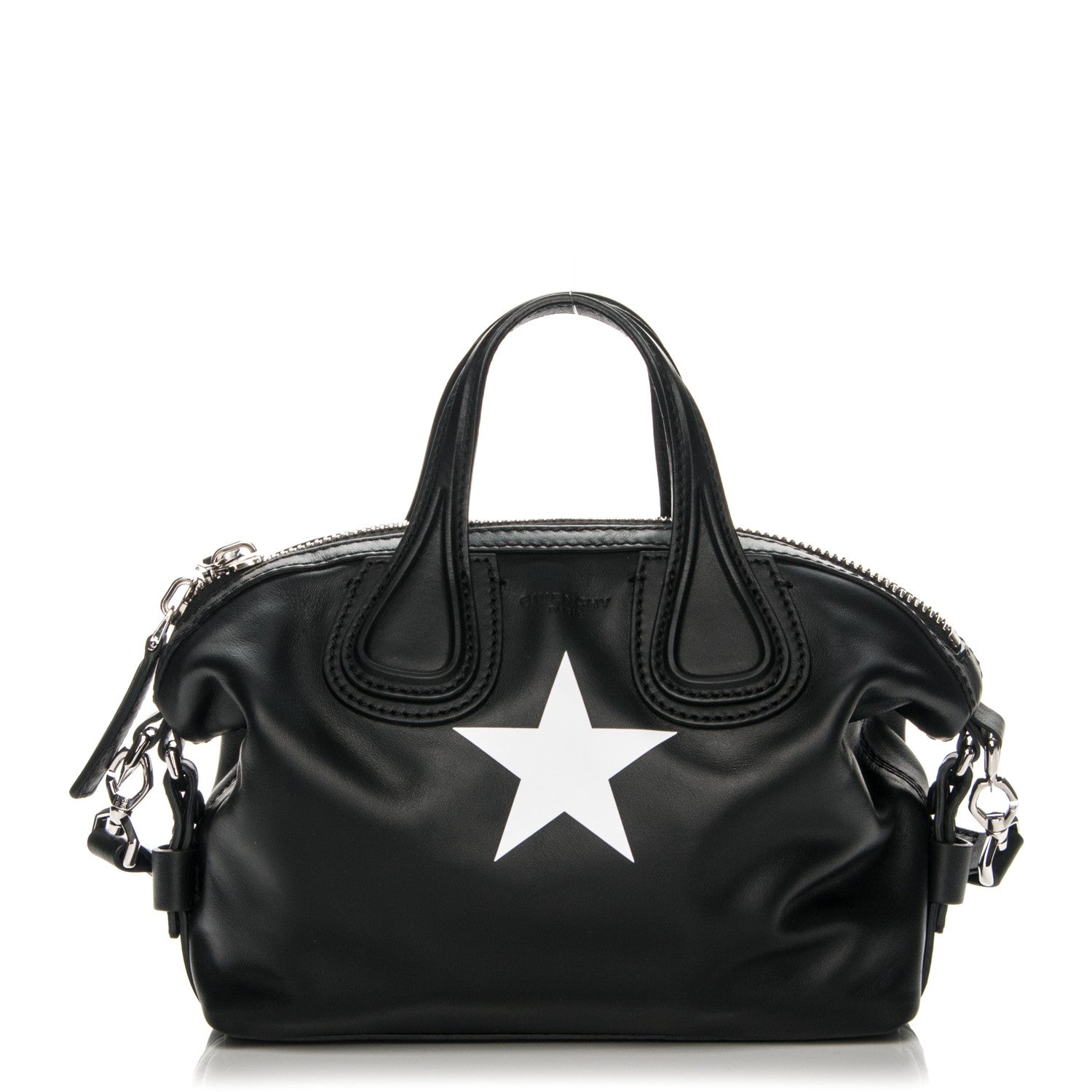 Givenchy Waxed Calfskin Micro Nightingale Black 1 of 7