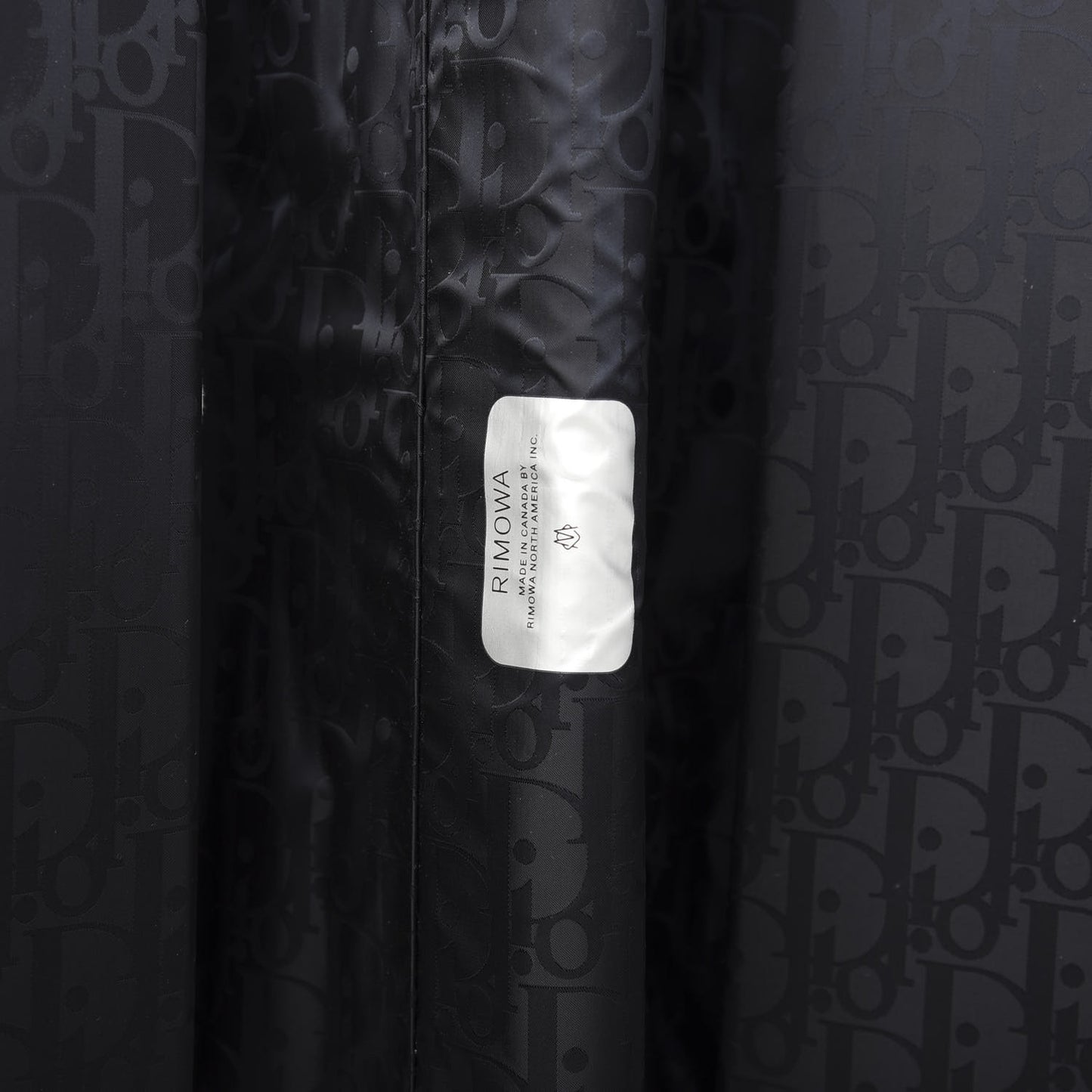 X RIMOWA Aluminum Zucca Print Roll Away Carry On Luggage
