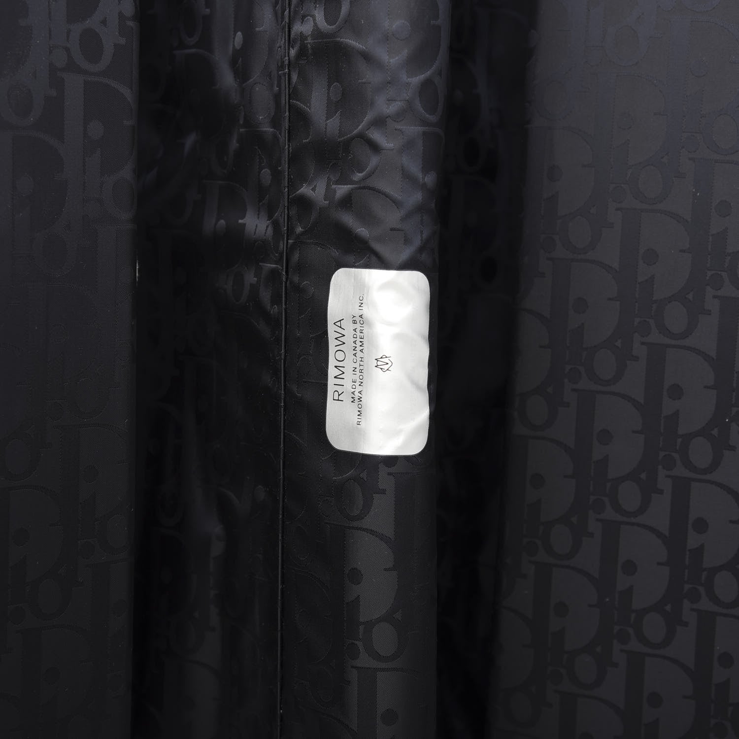 Christian Dior X RIMOWA Aluminum Zucca Print Roll Away Carry On Luggage 7 of 13