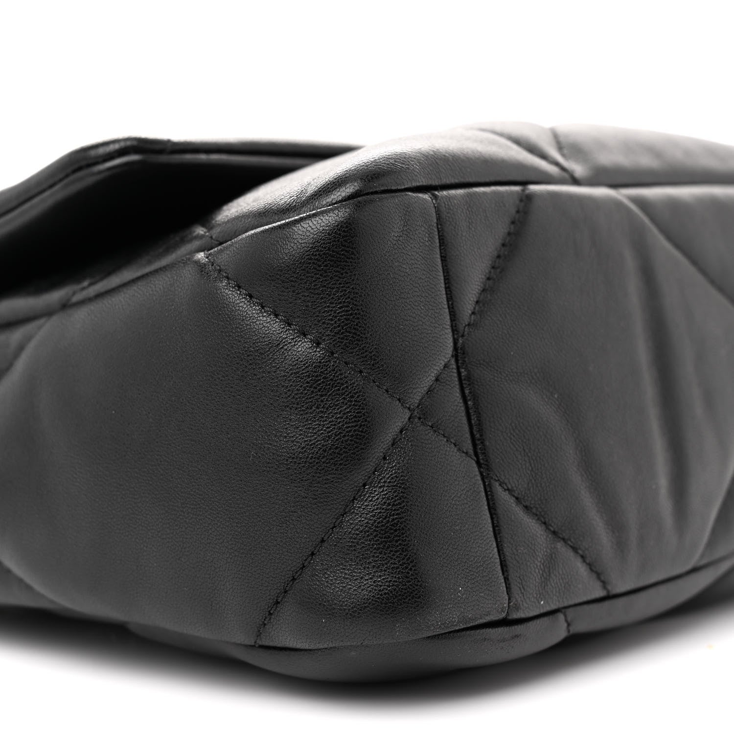 Chanel Lambskin Quilted Medium Chanel 19 Flap Black 9 of 12
