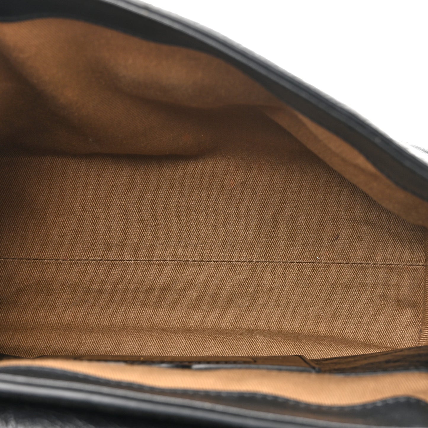 Creased Patent Calfskin Small ID Flap Black